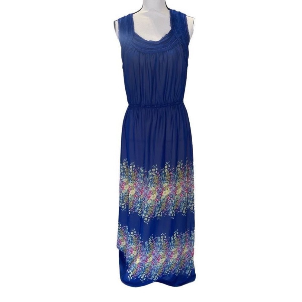 Chelsea and Violet Floral Sleeveless Maxi Dress M